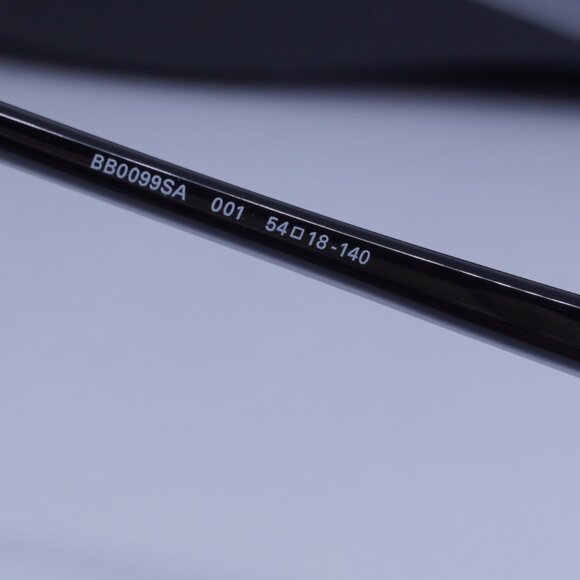 Final Price! Balenciaga BB0099SA 001 Black/Grey Sunglasses - Picture 8 of 10